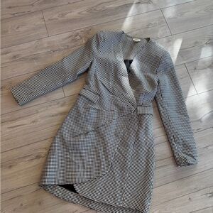 Jason Wu Monochrome Houndstooth Dress